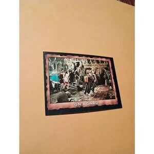 Vintage 1985 Warner Bros Topps Gum Goonies Trading Card #45 On Board!
